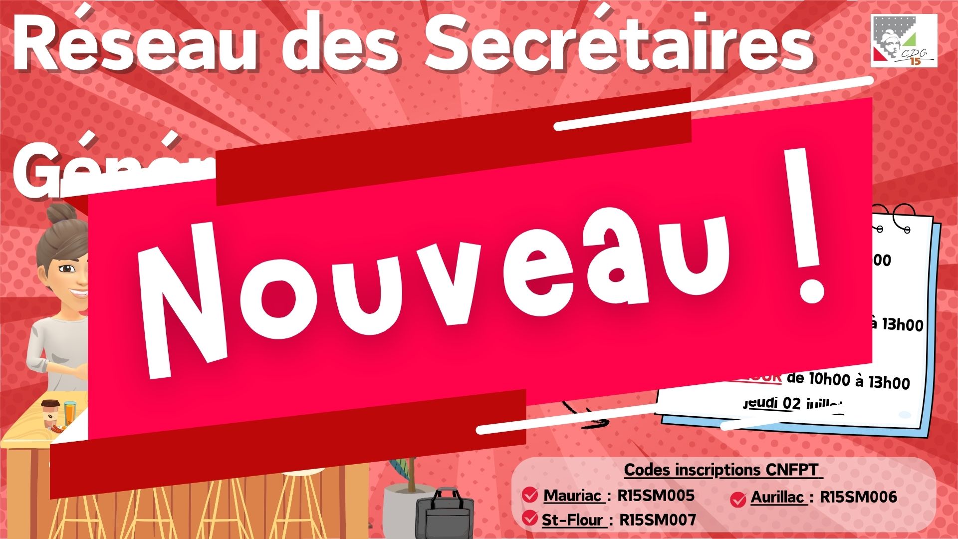 Réseau des secrétaires généraux de mairie 2026