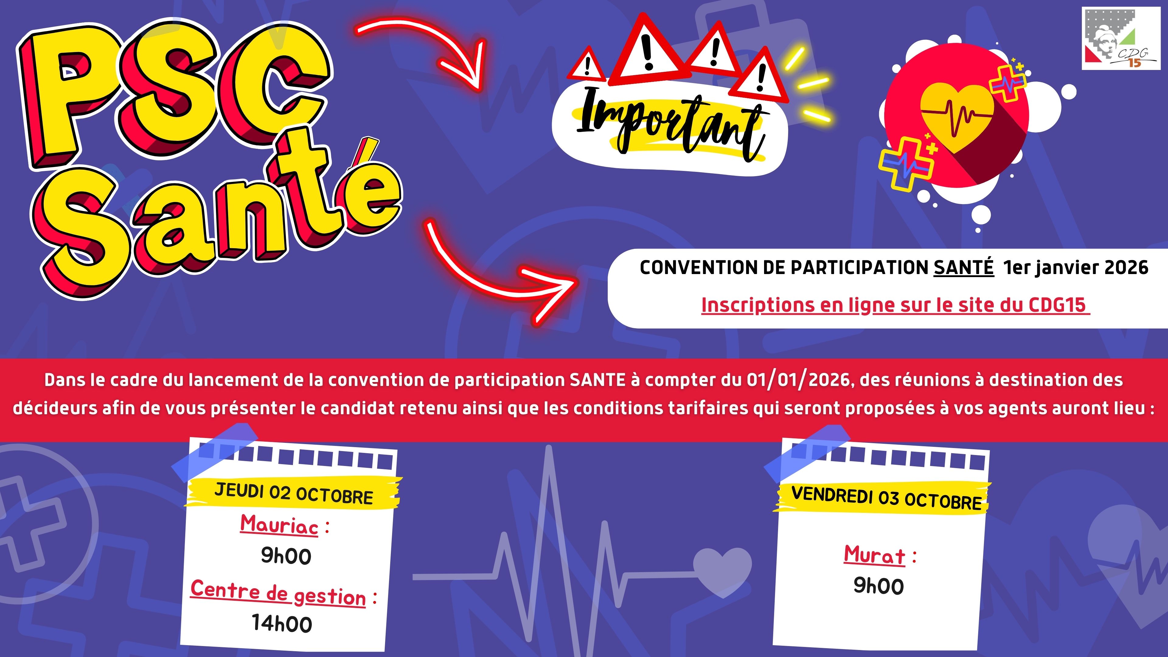 Réunion PSC